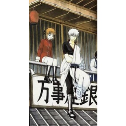 2 Postcard hiếm - Bưu thiếp Gintama hội chợ