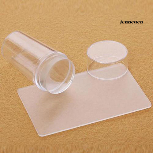 [Hàng mới về] Khuôn Dập Mẫu Trang Trí Móng Nghệ Thuật Kèm Cây Cạo 2 Trong 1 Tiện Dụng