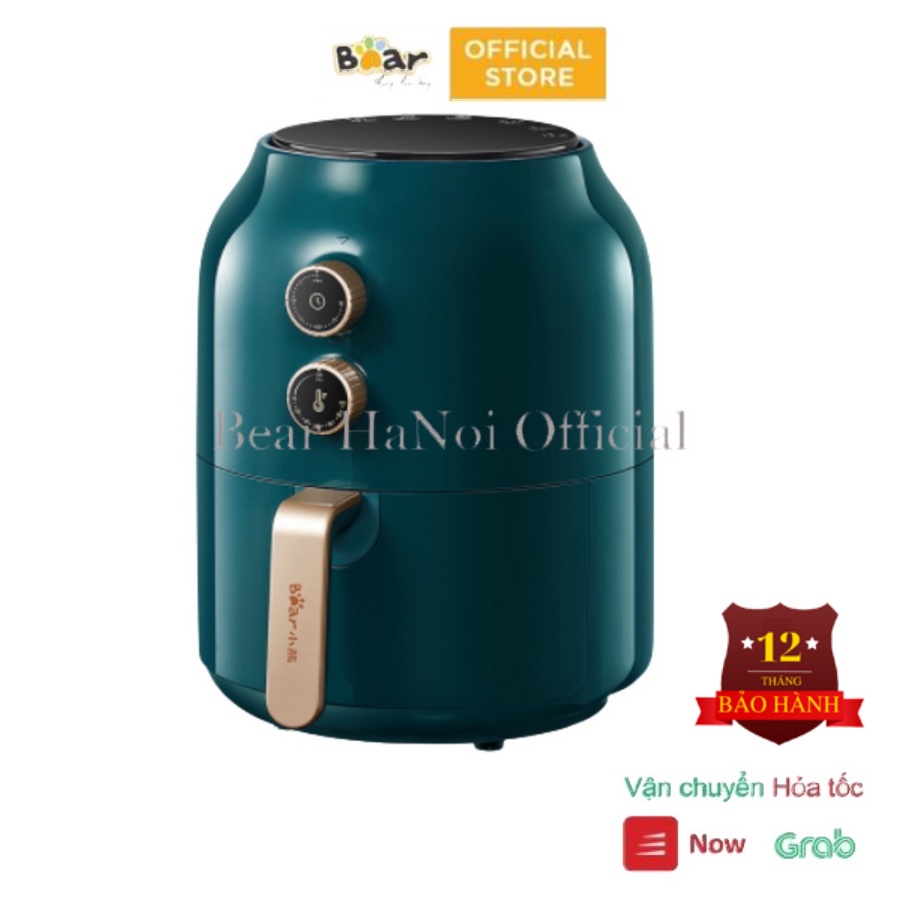 Nồi chiên không dầu 3.5L Bear Air Fryer VS-8083A - Đa chức năng, tự động thông minh - Bảo hành 18 tháng