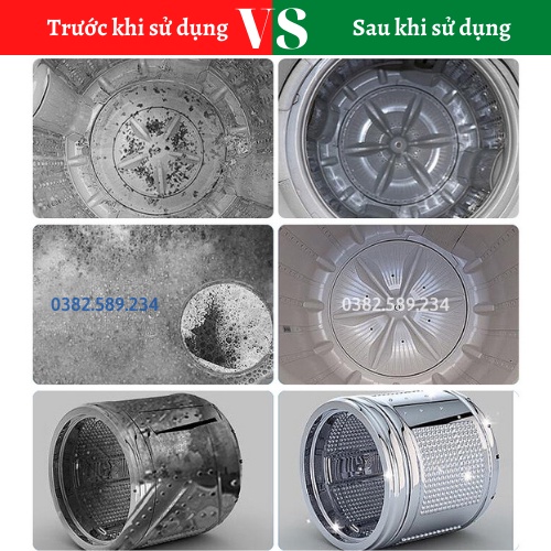 Nước Tẩy Lồng Máy Giặt Nhật Bản SHUWANJIA - Dung Dịch Vệ Sinh Máy Giặt 260 ML - Tẩy nhanh và sạch nấm mốc