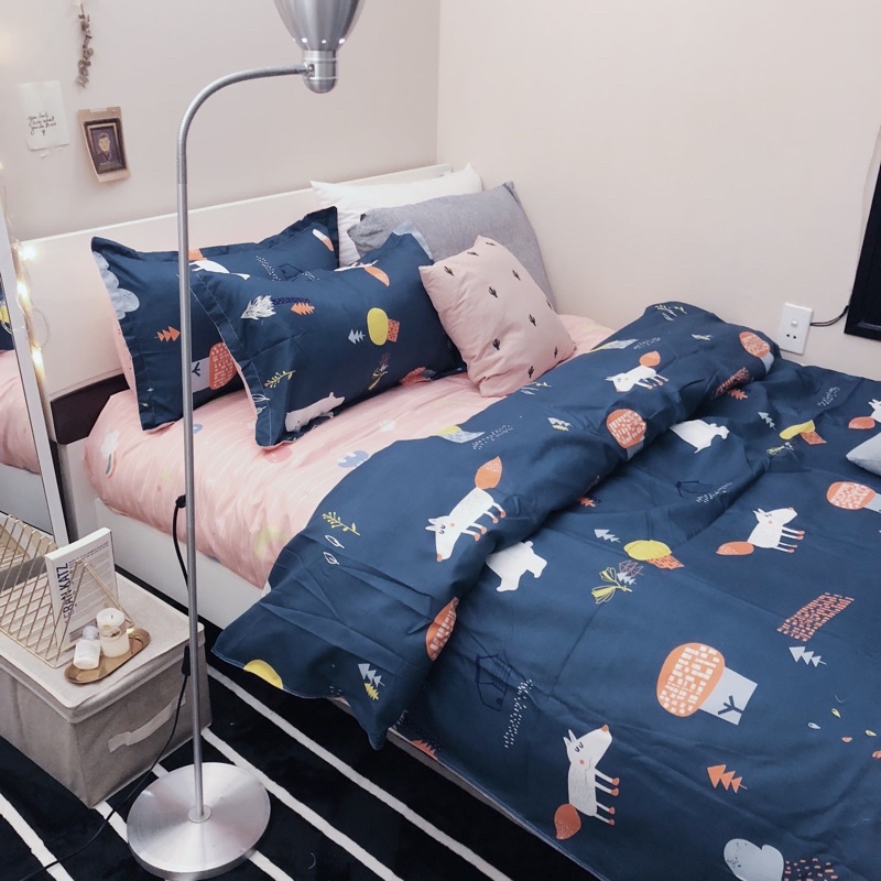 Set chăn ga gối POLY COTTON- ruff dogs