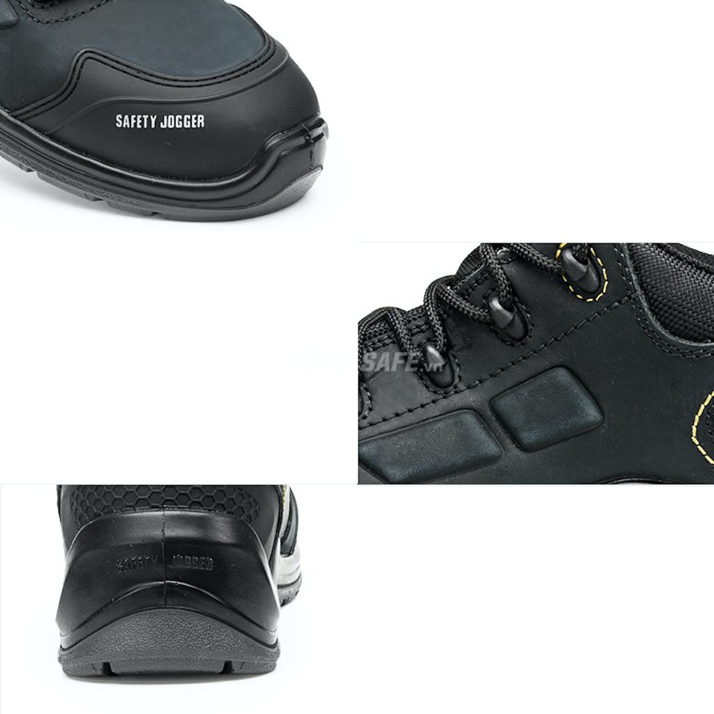 Giày bảo hộ Jogger Lavar S3 -ESD-SRC chống thấm nước, chống dập ngón, chống tĩnh điện bảo vệ đôi chân( đen)