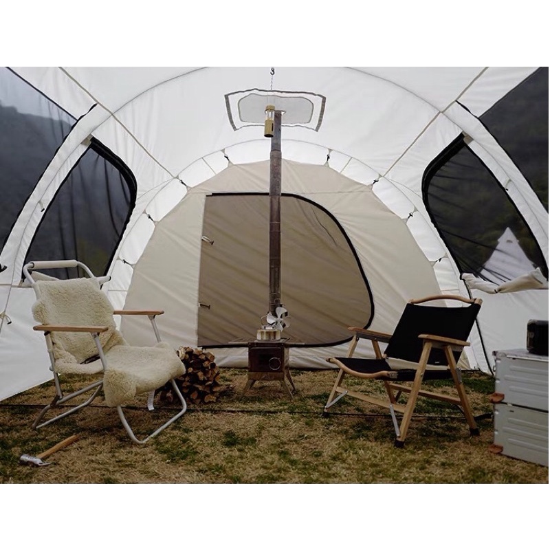 Lều đường hầm Glamping  3 khoang Offweek vải OXFORD 210D