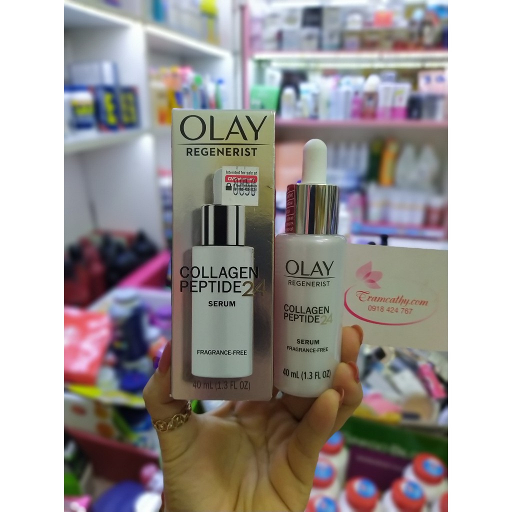 Serum olay colagen -Tinh Chất Tái Tạo Da Olay Collagen Peptide 24 Serum 40ml