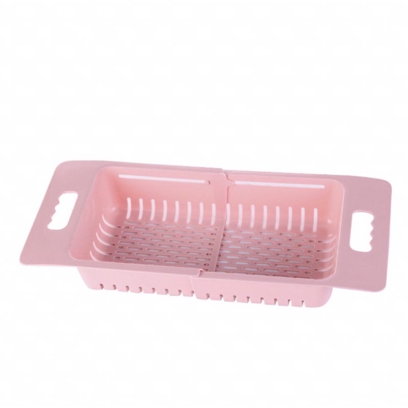 Khay Nhựa Gập Gọn, Rổ Gác Bồn Rửa Bát Điều Chỉnh Kích Thước Thông Minh - MS5613