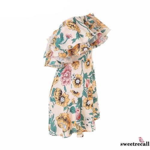 Jumpsuit hở vai họa tiết hoa quyến rũ cho nữ | BigBuy360 - bigbuy360.vn