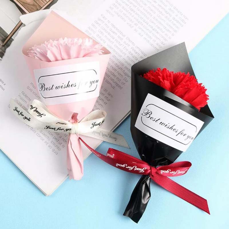 Bó Hoa Hồng Sáp Mini Xinh Xắn Dùng Để Trang Trí