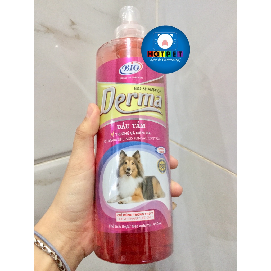 Sữa Tắm Bio Derma Hỗ Trợ Tình Trạng Ghẻ, Nấm Da Chó [150 - 450ml]