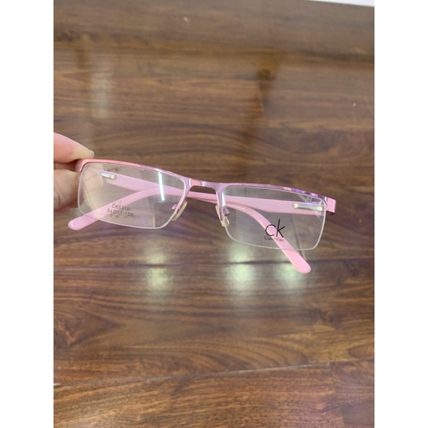 Gọng kim loại mắt vuông xẻ cước nhiều màu nhiều mẫu dễ lên mặt cho nữ