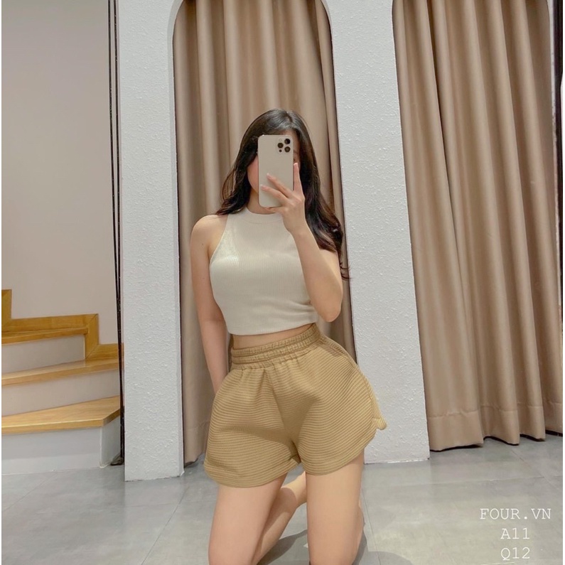 áo thun croptop 3 lỗ