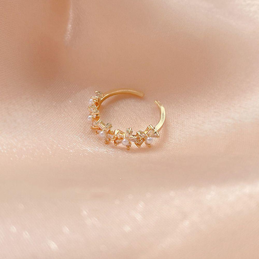 MOCHO Nhẫn Hình Hoa Phong Cách Retro Thời Trang Cho Nữ