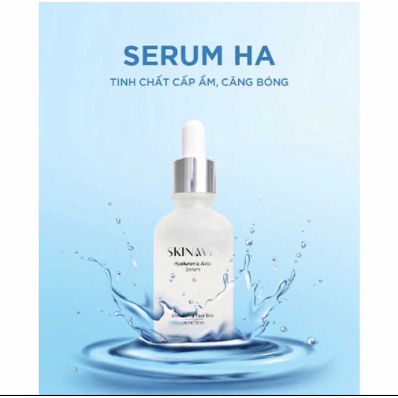 ✅ serum cấp ẩm HA Skinavis Hyaluronic Acid 30ml( chính hãng)