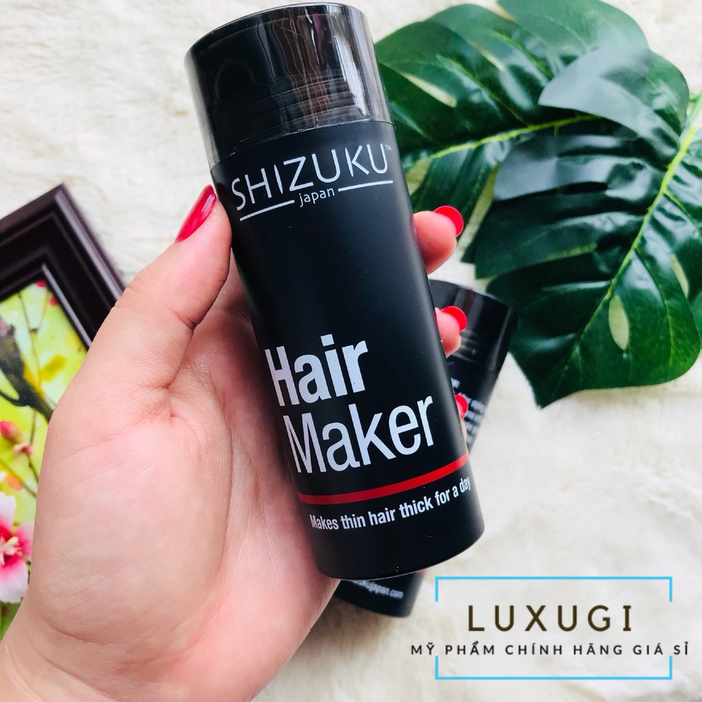 BỘT PHỦ LÀM DÀY TÓC SHIZUKU HAIR MAKER 25G - NHẬT BẢN - Mẫu mới nhất 2018