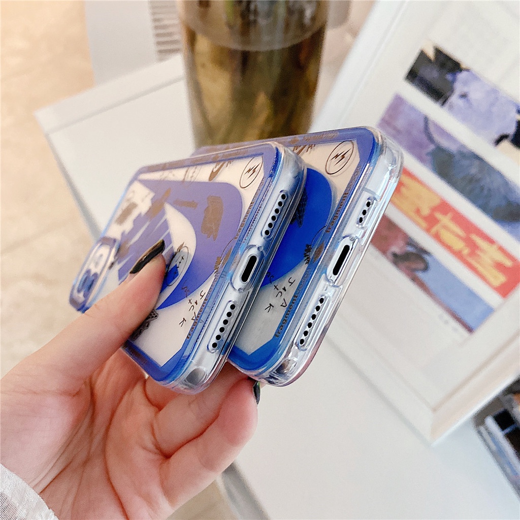 Ốp điện thoại mềm hình Travis Scott hoạt hình cho iPhone 13 12 11 PRO MAX 7/8PLUS SE2