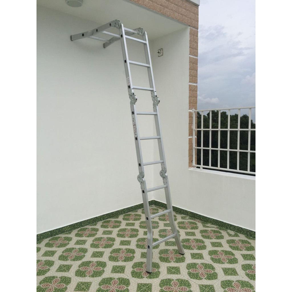 Thang nhôm gấp xếp 4 đoạn đa năng Sumika SK603