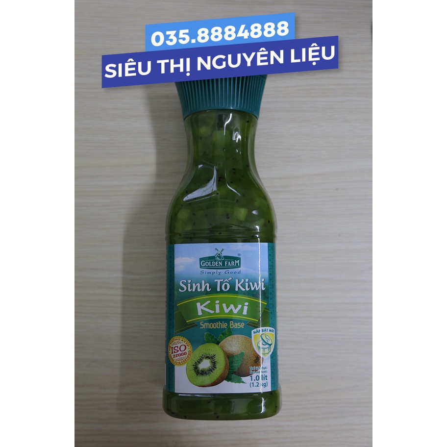 Sinh tố Golden Farm hương vị Kiwi 1L