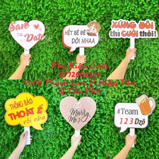Combo 10 cái hashtag đám cưới ( khách chọn mẫu )