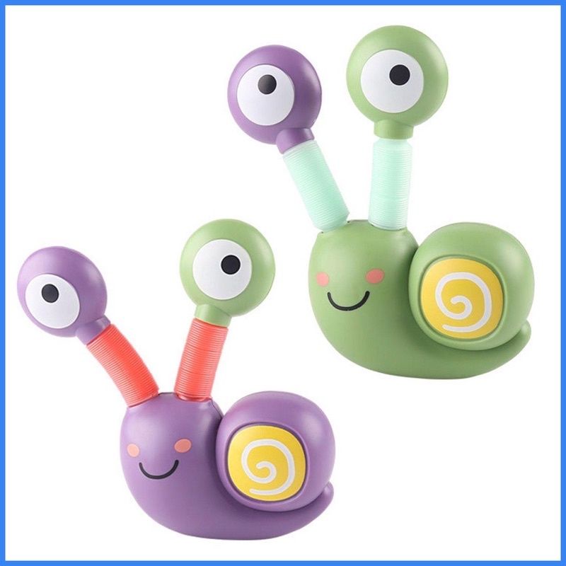 Đồ chơi ốc sên lò xo phát sáng ngộ nghĩnh cute cho bé| Bảo An