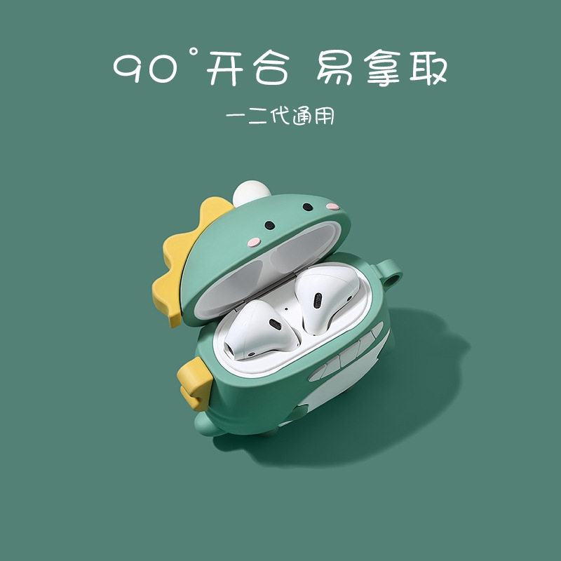 Vỏ Bảo Vệ Hộp Đựng Tai Nghe Airpod 2 Bằng Silicon