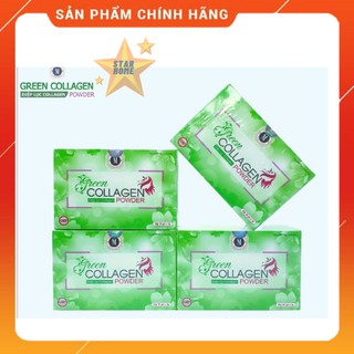 [CHÍNH HÃNG] Diệp Lục Collagen Ngăn Ngừa Lão Hoá Hỗ Trợ Sáng Da Cân Bằng nội Tiết Tố Hộp 30 gói