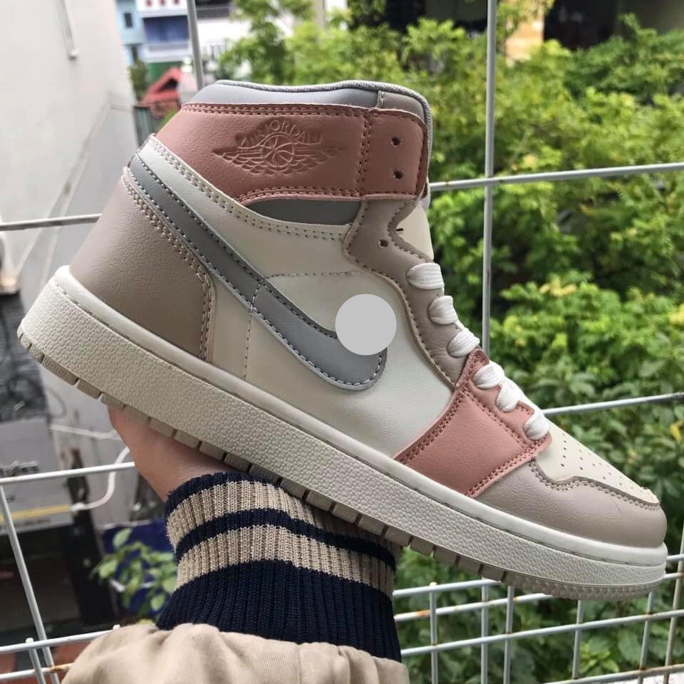 Giày JD panda đen trắng , xanh nỉ cổ cao các màu mới , Giày thể thao jordan 1 high nam nữ các mẫu mới 2022