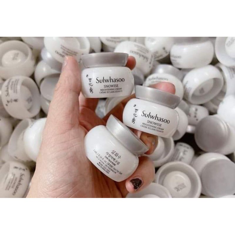 Kem dưỡng trắng da, bớt thâm nám Bạch Sâm sulwhasoo minisize 5ml