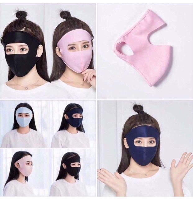 Khẩu trang ninja kín mặt nhiều màu | BigBuy360 - bigbuy360.vn