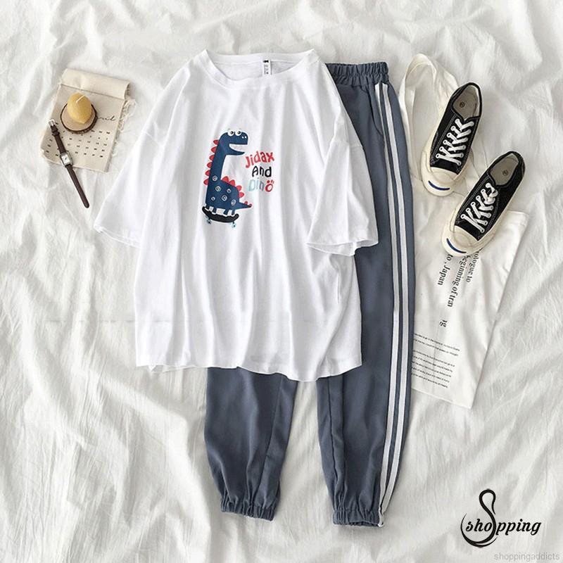 Set đồ bộ thể thao dài tay phong cách năng động trẻ trung dành cho nữ | BigBuy360 - bigbuy360.vn