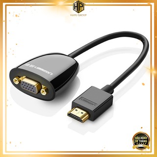 Cáp chuyển đổi HDMI sang VGA Ugreen 40253 không hỗ trợ âm thanh - Hapugroup