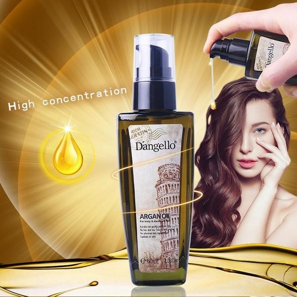 Tinh Dầu Dưỡng Bóng Tóc Dangello Argan Oil 60ml