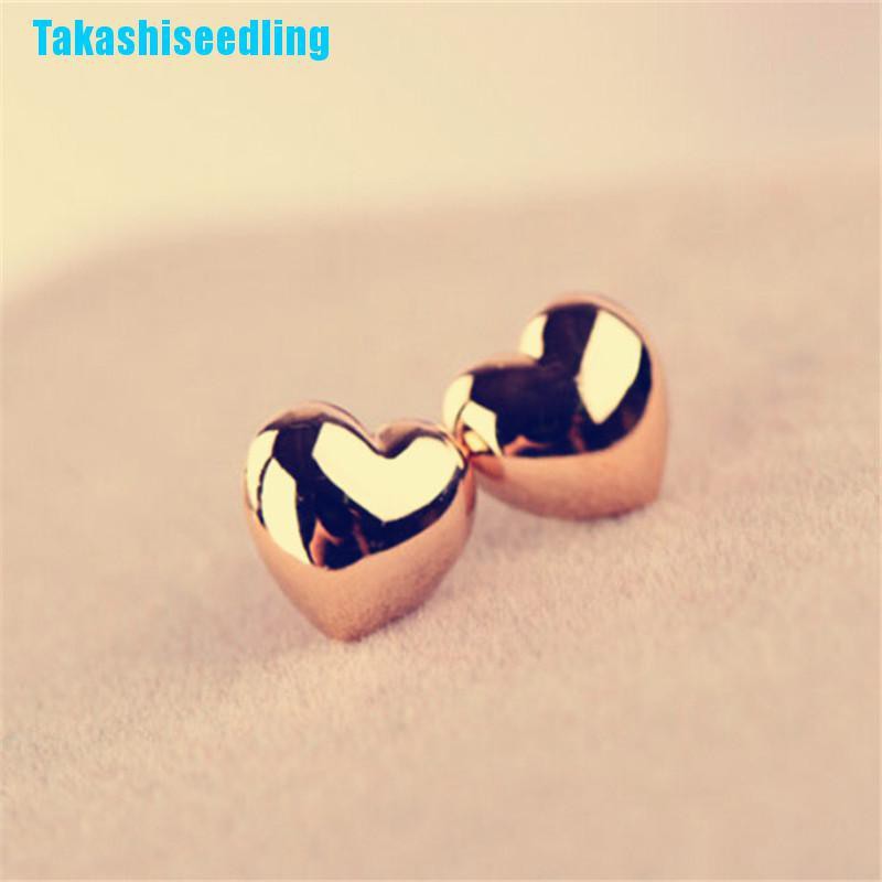 Bông Tai Hình Trái Tim Xinh Xắn Thời Trang