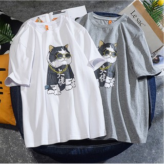 Áo thun unisex Rich Cat cá tính