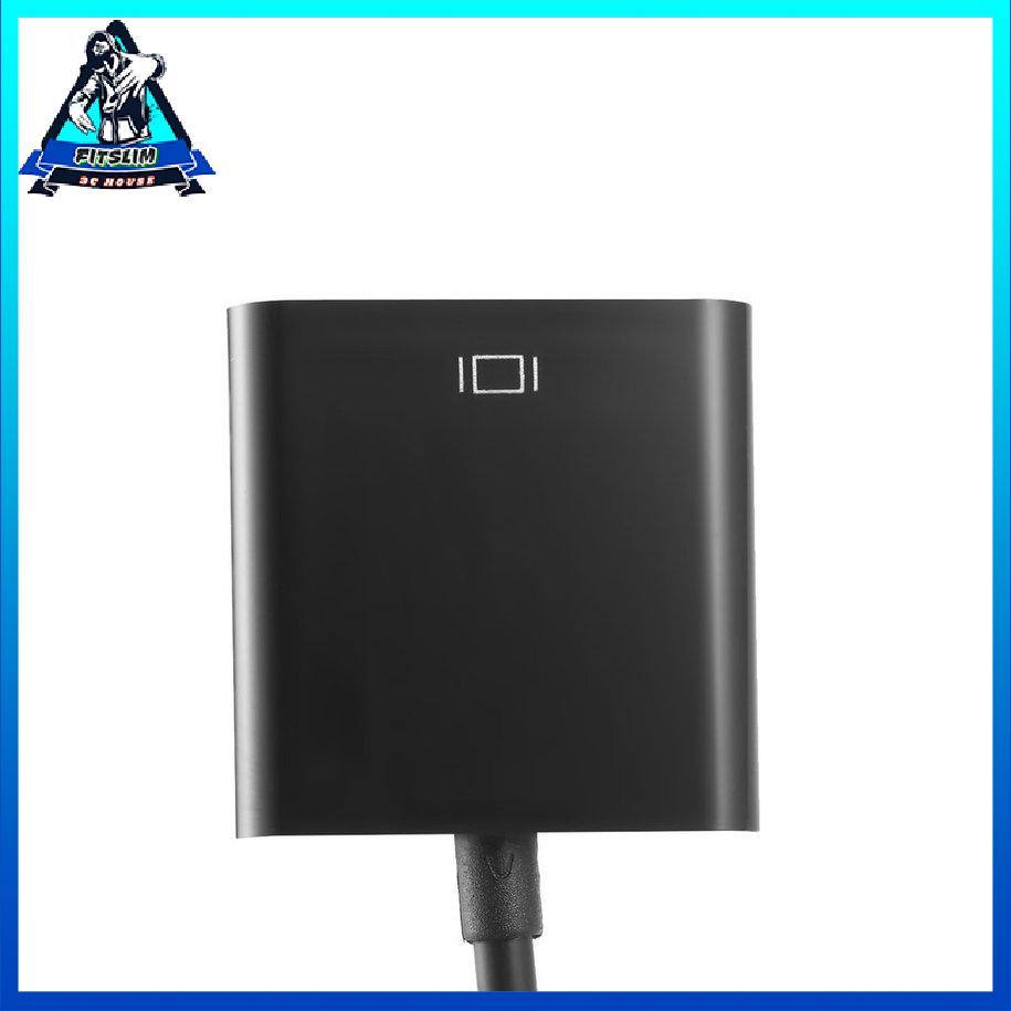 Cáp chuyển đổi Cổng hiển thị mini HDMI sang VGA Cáp tương thích HDMI màu đen [8/10]