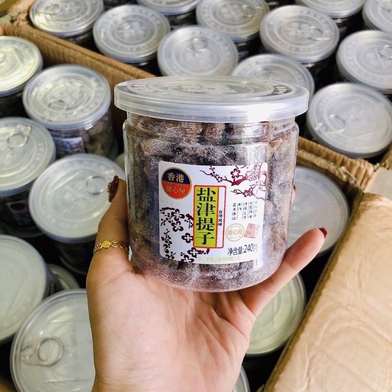 Xí muội Nho Đài Loan - Hủ 240gr - Date 12 tháng