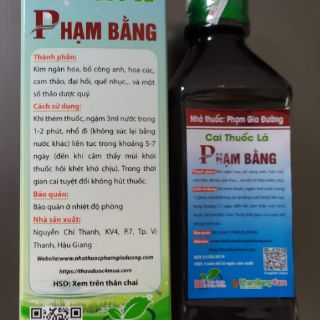 Cai thuôc lá Phạm Bằng