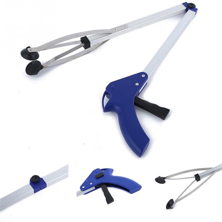 Bộ gắp rác 83cm Bộ gắp vệ sinh Bộ gắp hợp kim nhôm Bộ thu gom rác
