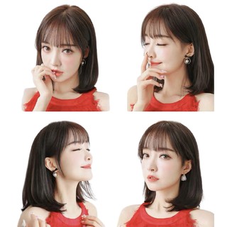 Tóc Giả Nữ [ HÀNG CAO CẤP] Tóc mái 3d che hói