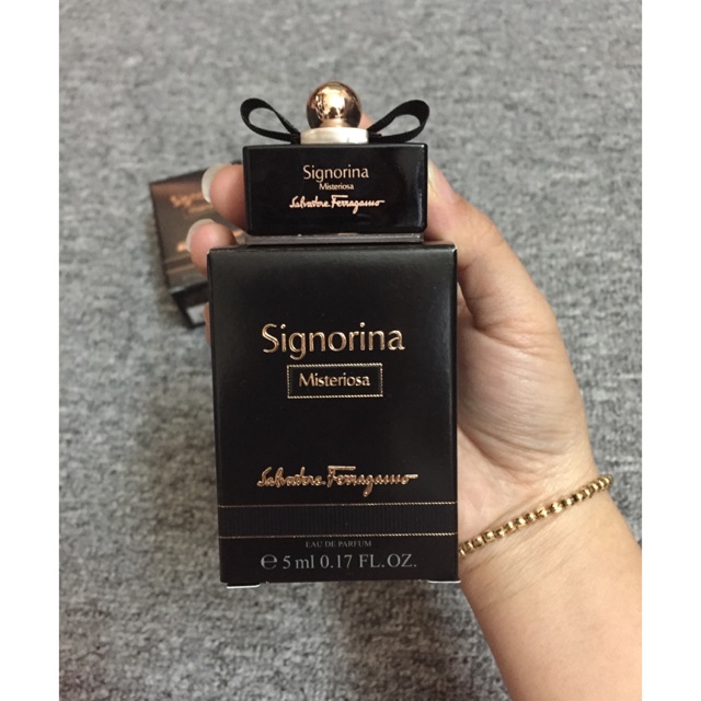 💥 Nước hoa mini nữ Signorina Misteriosa - Salvatore Ferragamo