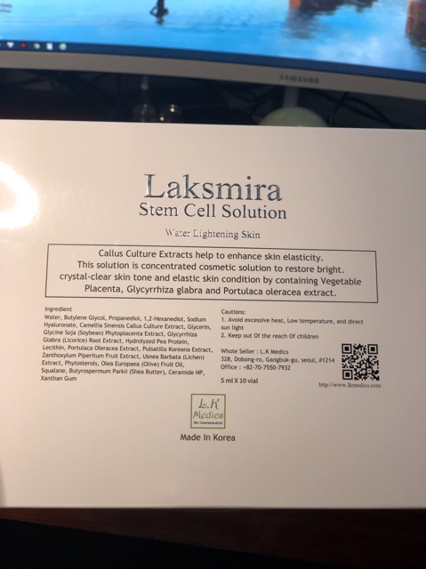 Tế Bào Gốc Lakmira mẫu mới