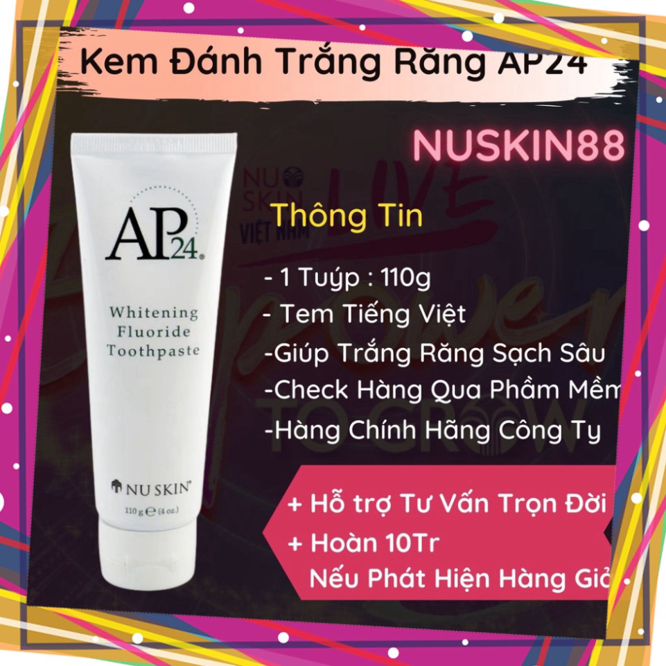 Kem Đánh Răng AP24 NuSkin Chính Hãng - Chống Mảng Bám