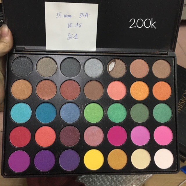 THANH LÝ - BẢNG MÀU MẮT 35 màu beauty