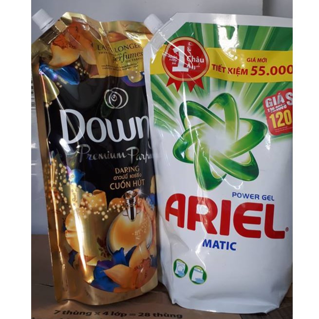 Combo 1 Nước Giặt Ariel 2,3kg + 1 Downy Cuốn Hút 1,4L