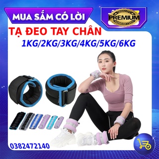 Tạ đeo chân tay tập gym yoga thể dục thể thao chạy bộ phiên bản 3.0 - Êm chân, gọn nhẹ, thẩm mỹ cao