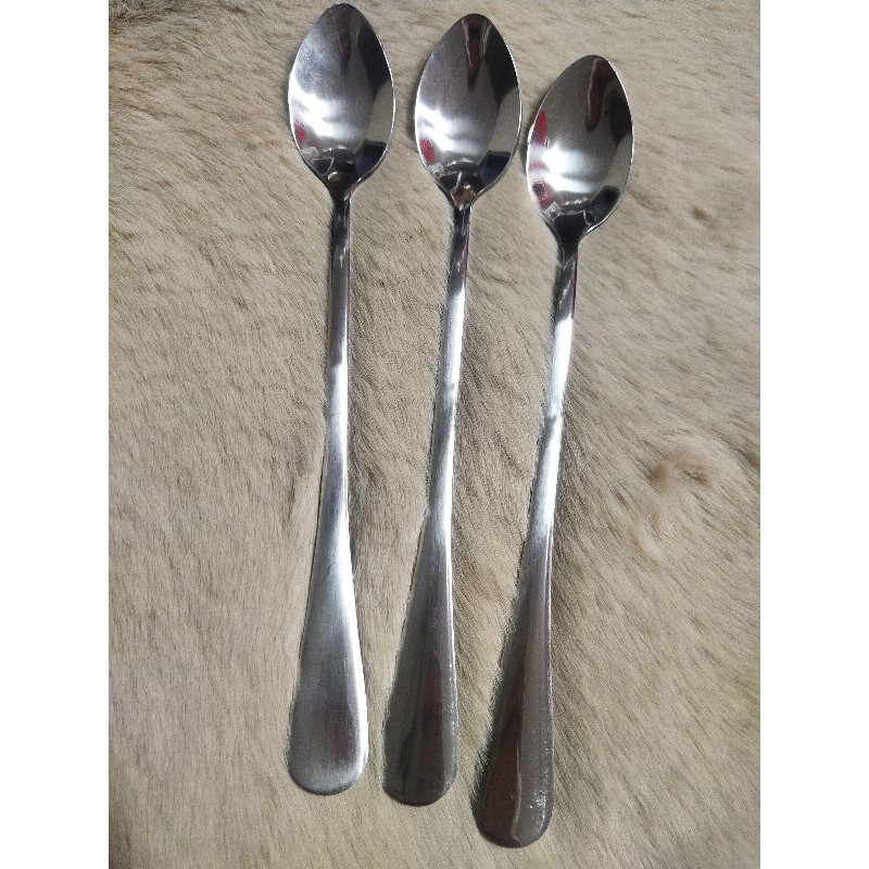 Combo 10 Muỗng Cafe Đá dài 20cm - Inox 304