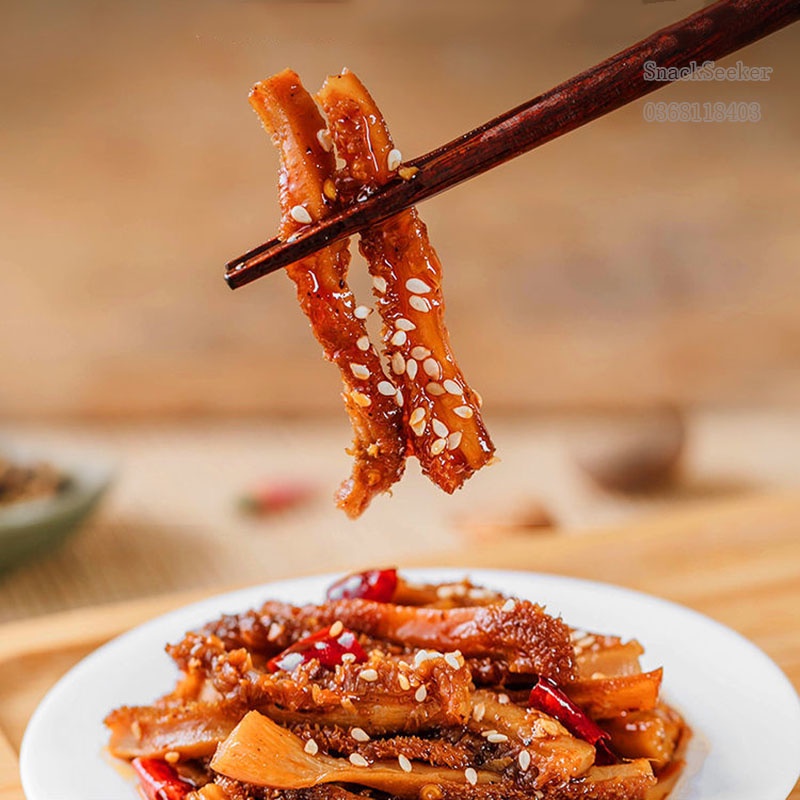 Sách bò tẩm gia vị -SNACKSEEKER-Sách bò cay-Đồ ăn vặt Trung Quốc