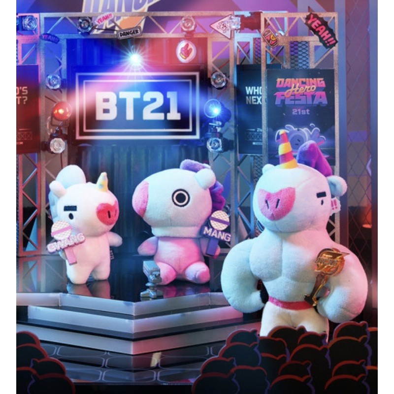 Set gấu bông BT21 MANG Universe | Standing Doll Set (chính hãng)