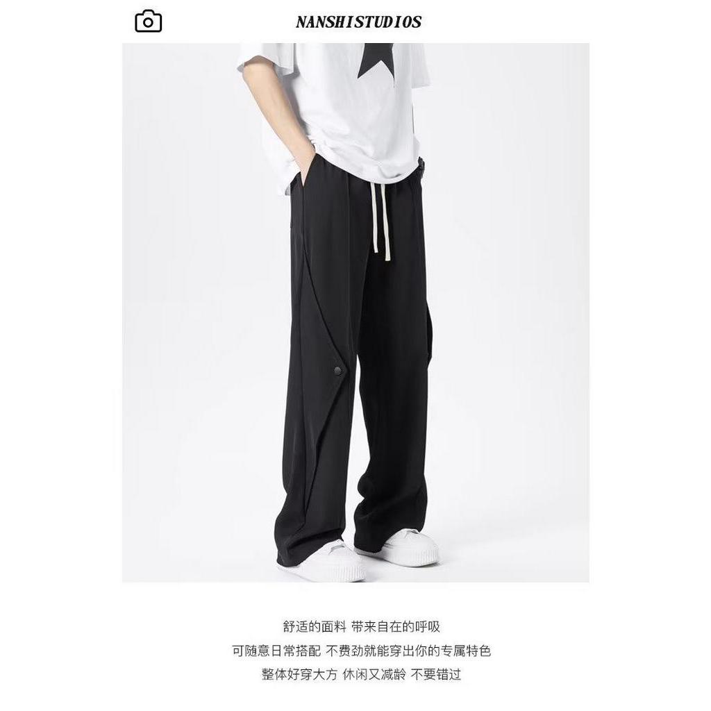 WORKSOUT quần ống suông quần tây nam quần 2023 NEW WS07059