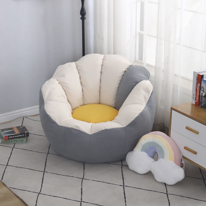 Lazy sofa tatami. Phòng ngủ với ban-công đơn, siêu mềm cho người lớn. Một chiếc sofa nhỏ đơn giản.