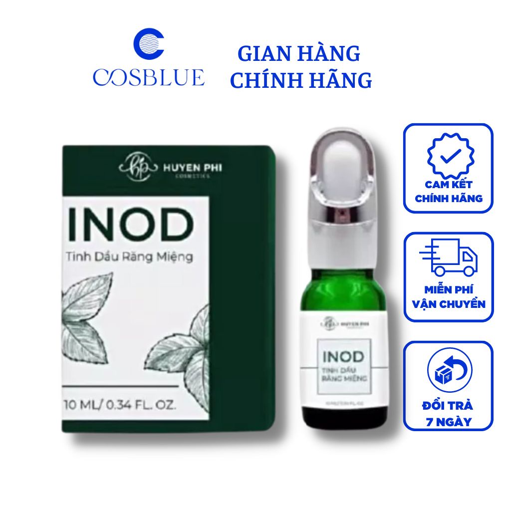 Tinh Dầu Hôi Miệng Inod Huyền Phi hết sạch hôi miệng, ngừa sâu răng