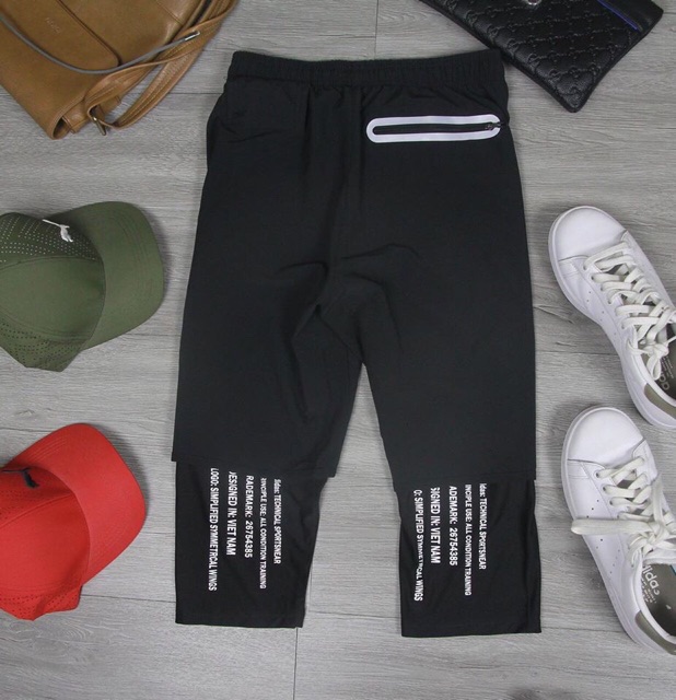 Quần 2 lớp lửng - gymer, chay bộ, dao phố | BigBuy360 - bigbuy360.vn